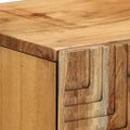 vidaXL Servírovacia skriňa Hnedá 90 x 33 x 75 cm Masívne mango drevo