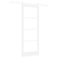 vidaXL Posuvné dvere ORKDAL Biela 83 x 211 cm