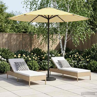 vidaXL Záhradný slnečník 230 x 230 cm Polyester Obdĺžnikový