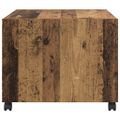 vidaXL Konferenčný stolík Staré drevo 55 x 55 x 45cm Kompozitné drevo