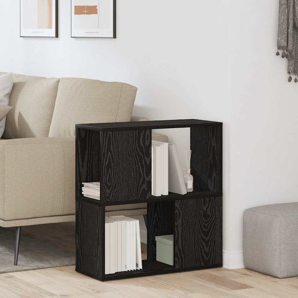 vidaXL Zostava TV skriniek Čierna 60 x 24 x 63 cm Kompozitné drevo