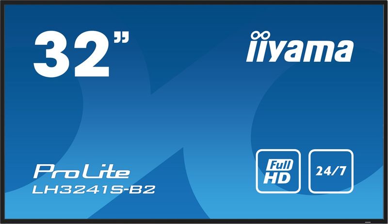 32'' iiyama LH3241S-B2: IPS, FHD, 3x HDMI