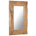 vidaXL Kozmetické zrkadlo z akáciového dreva 50x80 cm