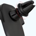 XO car holder C37 gravity black for air outlet