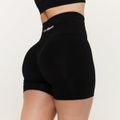 Dámske bezšvové šortky Sculpt Black - GymBeam, veľkosť XL