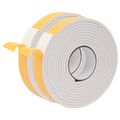 vidaXL Samolepiaca penová páska 2 ks Biela 30mm x 5m CR Pena