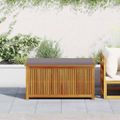 vidaXL Vonkajší box na vankúše 113x50x60,5 cm akáciový masív
