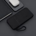Maxlife power bank with built-in cables MXPB-06 PD QC 22,5W 10000 mAh black
