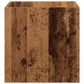 vidaXL kvetináč Old Wood 40x40x40 cm Engineered Wood