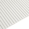 vidaXL Záhradný plot obojstranný biely 1,8x3 m PVC