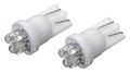 Žiarovka 4LED 12V T10 biela 2ks