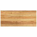 vidaXL Okenný parapet 2 ks svetlohnedá 90x40x2 cm dubový masív