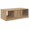 vidaXL Konferenčný stolík Remeselný dub 102 x 50 x 36cm