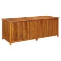 vidaXL Záhradný úložný box 200x80x75 cm akáciový masív