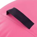 vidaXL Nafukovací gymnastický valec s pumpou 100x60 cm PVC ružový
