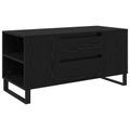 vidaXL Konferenčný stolík Čierny dub 102 x 44,5 x 50 cm