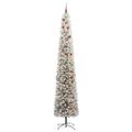 vidaXL Umelý vianočný stromček Zelená 300 cm PVC, oceľ a plast