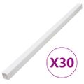 vidaXL Káblový rozvod 50x25 mm 30 m PVC