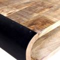 vidaXL Konferenčný stolík zo surového mangového dreva, 90x55x39 cm