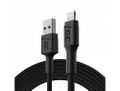 Green Cell KABGC18 rýchlonabíjací kábel Power Stream USB-A - Lightning 200cm pre Apple 2.4A