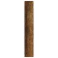 vidaXL Botník dymový dub 63x24x147 cm spracované drevo