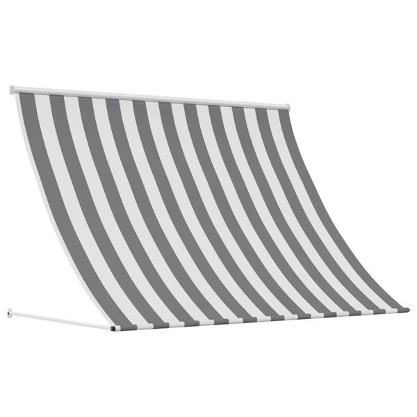 vidaXL Markíza Antracitová a biela 100 x 150 cm