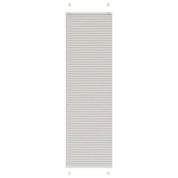 vidaXL plisovaná roleta svetlosivá 60x200 cm šírka látky 59,4 cm