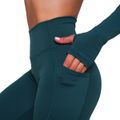 Dámske legíny Ignite Dark Green - GymBeam, veľkosť M, veľkosť oblečenia M