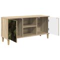 vidaXL TV skrinka ELBURG 102 x 33 x 50 cm Sonoma Kompozitné drevo