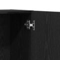 vidaXL Kancelársky kabinet Čierny dub 60 x 32 x 190 cm