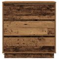 vidaXL Nočný stolík Staré drevo 71 x 34,5 x 75 cm Kompozitné drevo