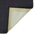 vidaXL Koberec prírodný sisal 80x250 cm čierny