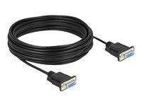 Kábel Seriell Nullmodem D-Sub9 10 m Bu/