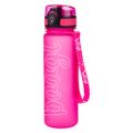Tritanová fľaša pre deti Logo ružová 500 ml
