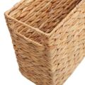 vidaXL Kôš na časopisy 2 ks Vodný hyacint 39 x 14 x 25 cm Prírodná