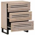 vidaXL Komody 2 ks 60x34x75 cm mangový masív