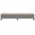 vidaXL Posteľný rám s boxspringom tmavosivá 80x200 cm látka