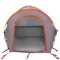 vidaXL Auto Stan 200 x 170 x 170 cm Šedá a oranžová Polyester a oceľ