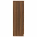 vidaXL Skrinka na topánky hnedý dub 55x35x108 cm imitácia dreva
