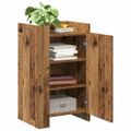 vidaXL Servírovacia skriňa Staré drevo 45 x 35 x 75 cm