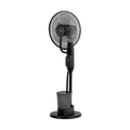 TEESA TSA8067 stojanový ventilátor s funkciou hmly - čierny