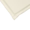 vidaXL Záhradné podsedáky 6 ks krémové 45x45x2 cm štvorcové
