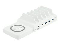 USB and Wireless Charger 2 x USB Type-C