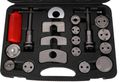 Stlačovač brzdových piestov MECHANIC BRAKE SET BLACK 35, sada 35 ks SIXTOL