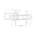 Cabletech UCH0129 TV držák (37-70'' 50kg) čierny