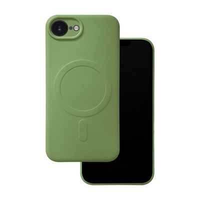 Kryt Simple Color Mag pre iPhone 16e / 17e svetlozelený