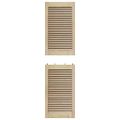 vidaXL Skříňové dvere Prírodná 140,5 x 2,1 x 39,5 cm Borovicový masív