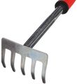Ručné hrabičky, dĺžka 290 mm, ergonomická rukoväť SIXTOL
