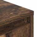 vidaXL TV skrinka, hnedý dub 80x31x25,5 cm spracované drevo