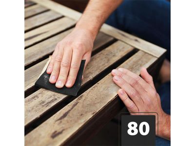 Plátno brúsne 230x280 mm P80 HANDY 10439-080 5ks